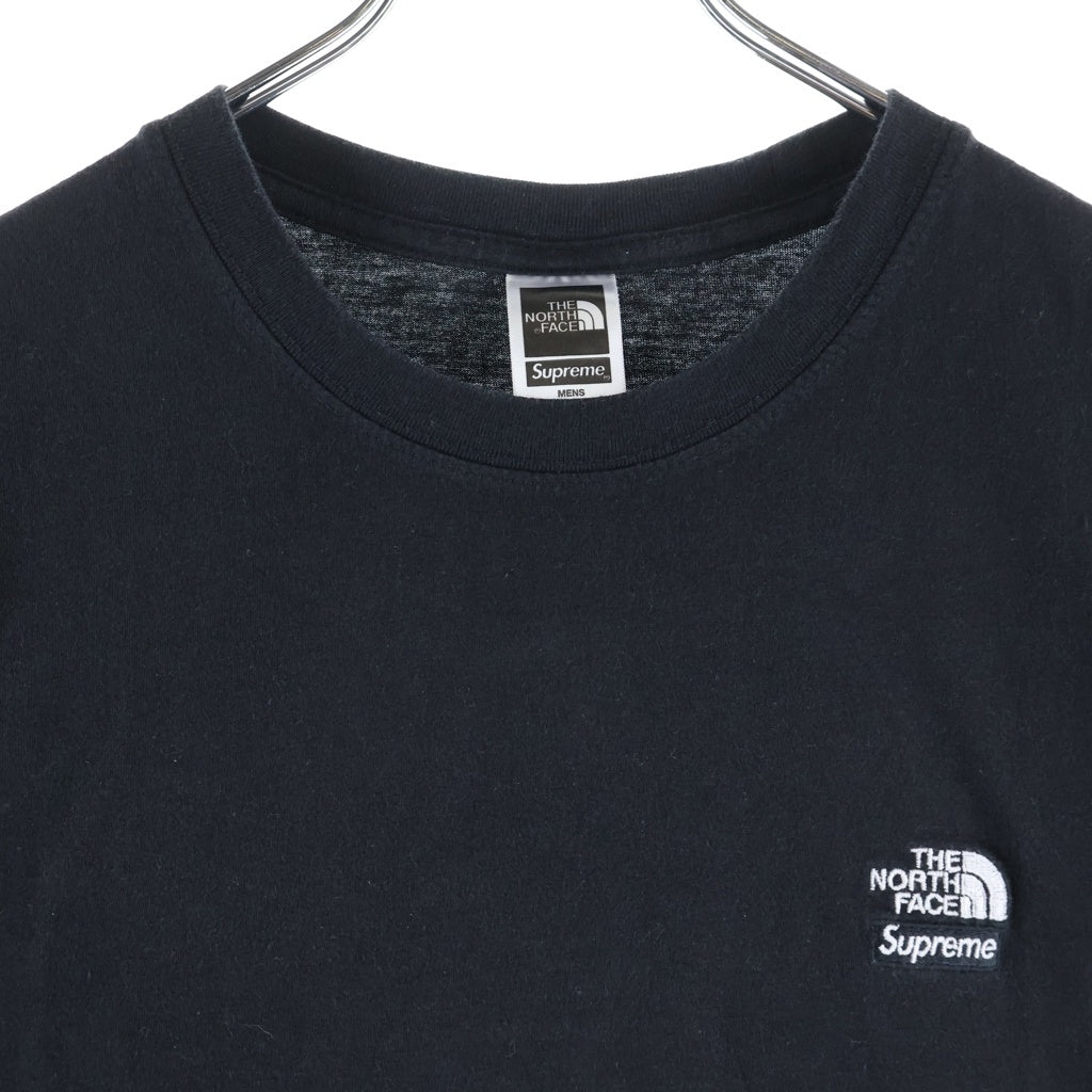 SUPREME(シュプリーム) 22SS ×THE NORTH FACE Bandana S/S Tee ノースフェイス バンダナロゴプリントTシャツ 半袖クルーネックカットソー ブラック NT02209I