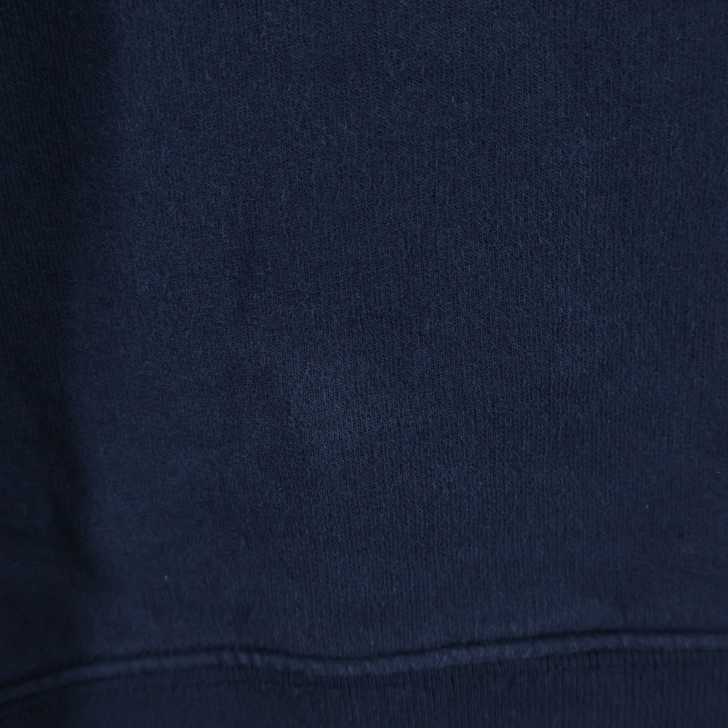 SUPREME(シュプリーム) 15SS ×New York Yankees 47 Brand Hooded Sweatshirt ニューヨークヤンキース 両面ロゴプリント プルオーバースウェットパーカー フーディー ネイビー