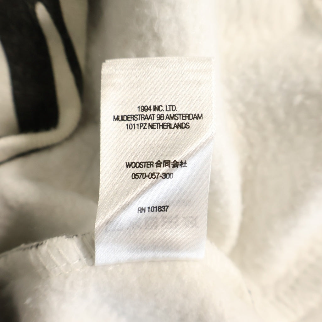 SUPREME(シュプリーム) 22AW Box Logo Crewneck Zebra ゼブラ柄 ボックスロゴ クルーネックスウェットトレーナー ブラック/ホワイト