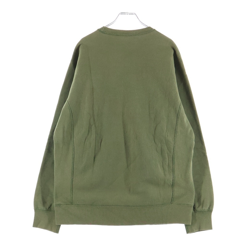 SUPREME(シュプリーム) Small Box Logo Crewneck スモールボックスロゴ クルーネックスウェットトレーナー カーキ