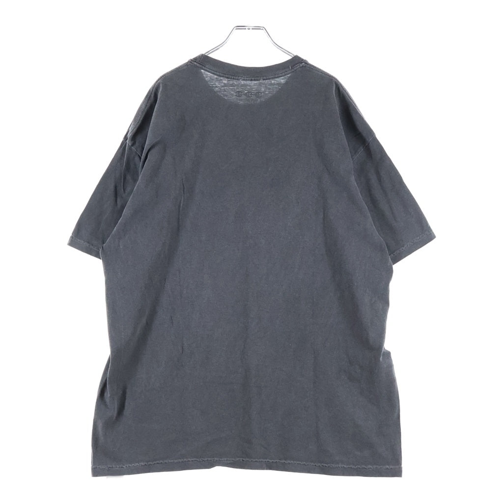 HOORSENBUHS(ホーセンブース) UNDER R TEE アンダーアール ウォッシュ加工 フロントプリントTシャツ 半袖クルーネックカットソー グレー 3920900370