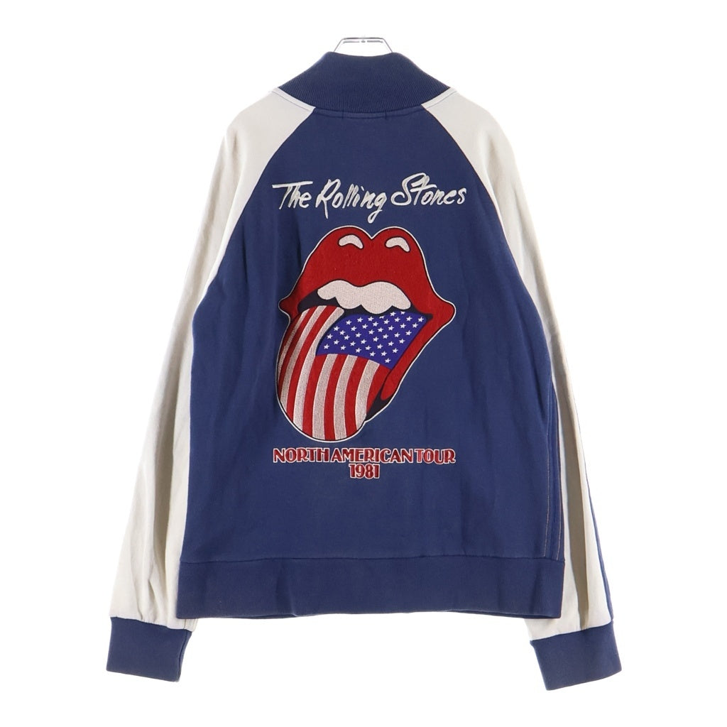 VINTAGE(ヴィンテージ) 80S VINTAGE THE ROLLING STONES NORTH AMERICAN TOUR ヴィンテージ ローリングストーンズ 500着限定 トラックジャケット ネイビー