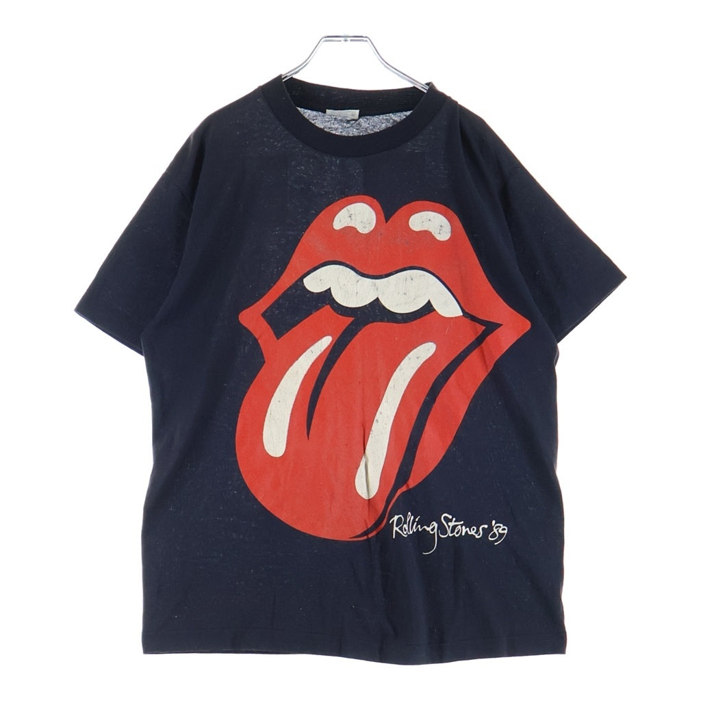 VINTAGE(ヴィンテージ) 80S VINTAGE THE ROLLING STONES NORTH AMERICAN TOUR 1989 TEE JAYS ローリングストーンズ ノース アメリカン ツアー 半袖 ヴィンテージTシャツ カットソー ブラック