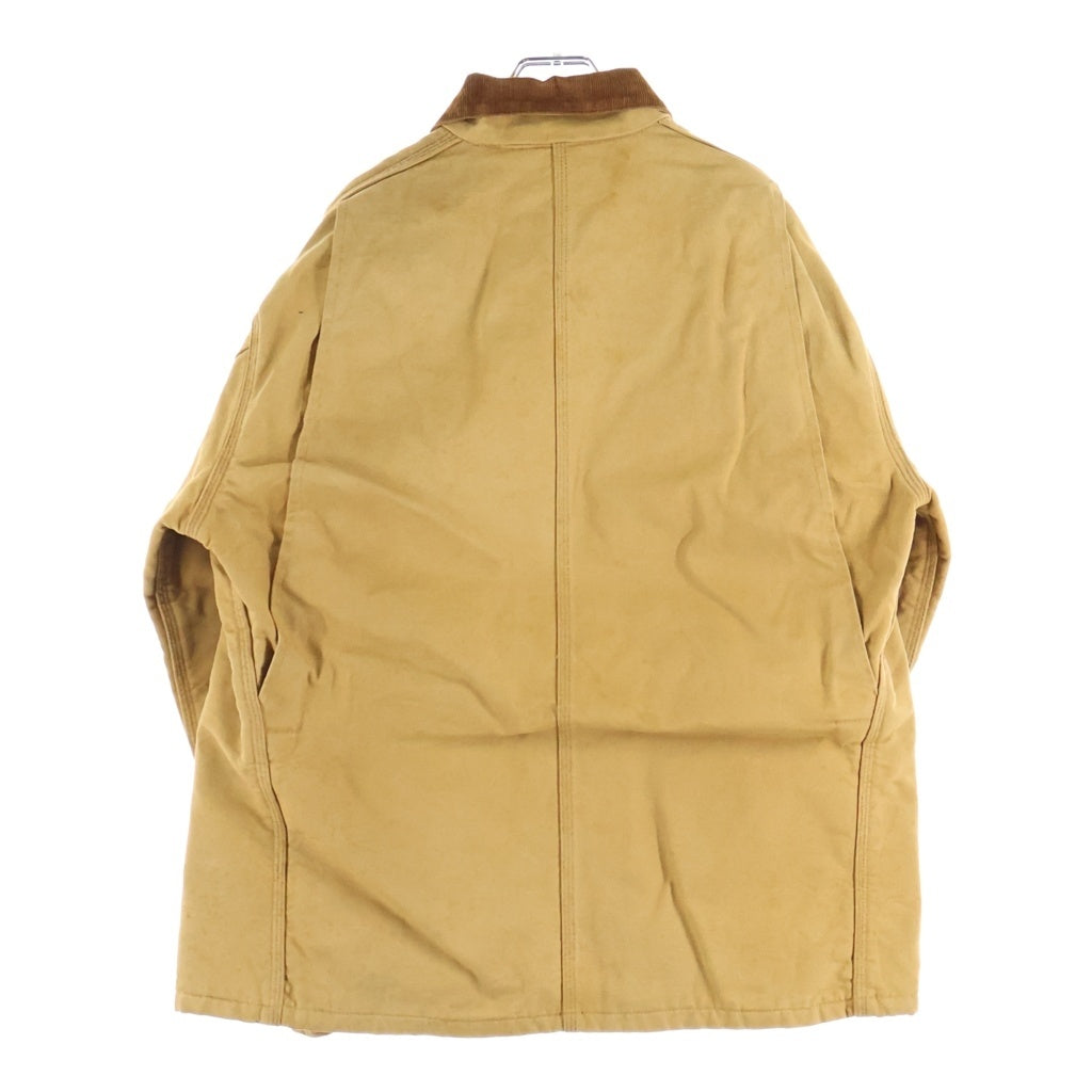 CARHARTT(カーハート) 80-90S VINTAGE MICHIGAN CHORE COAT ヴィンテージ ミシガンチョアコート 裏地ブランケット ダックカバーオール ブラウン