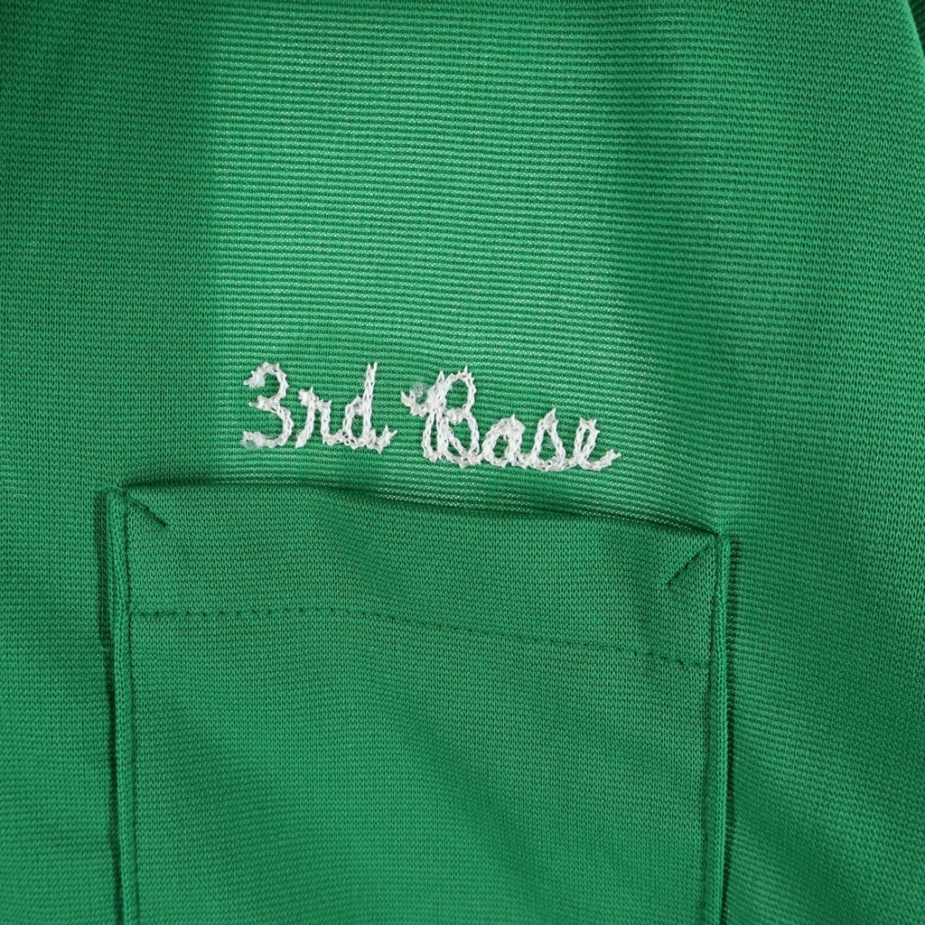 VINTAGE(ヴィンテージ) 70-80S VINTAGE CALIFOLNIA S/S BOWLING SHIRT ヴィンテージ 両面刺繍デザイン 半袖ボーリングシャツ グリーン/ホワイト