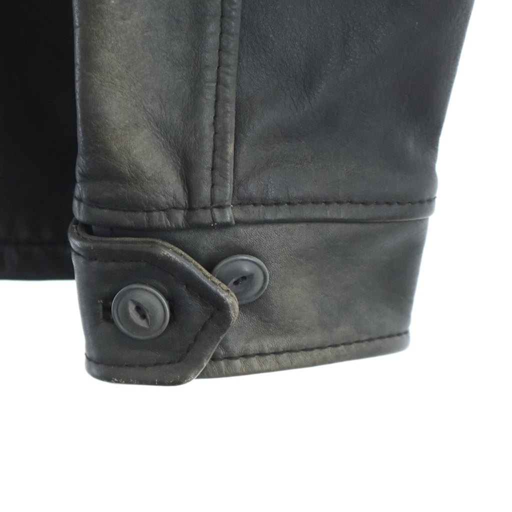 SCHOTT(ショット) クラシックトラックジャケット カウハイド シングルライダースジャケット ブラック 3101022