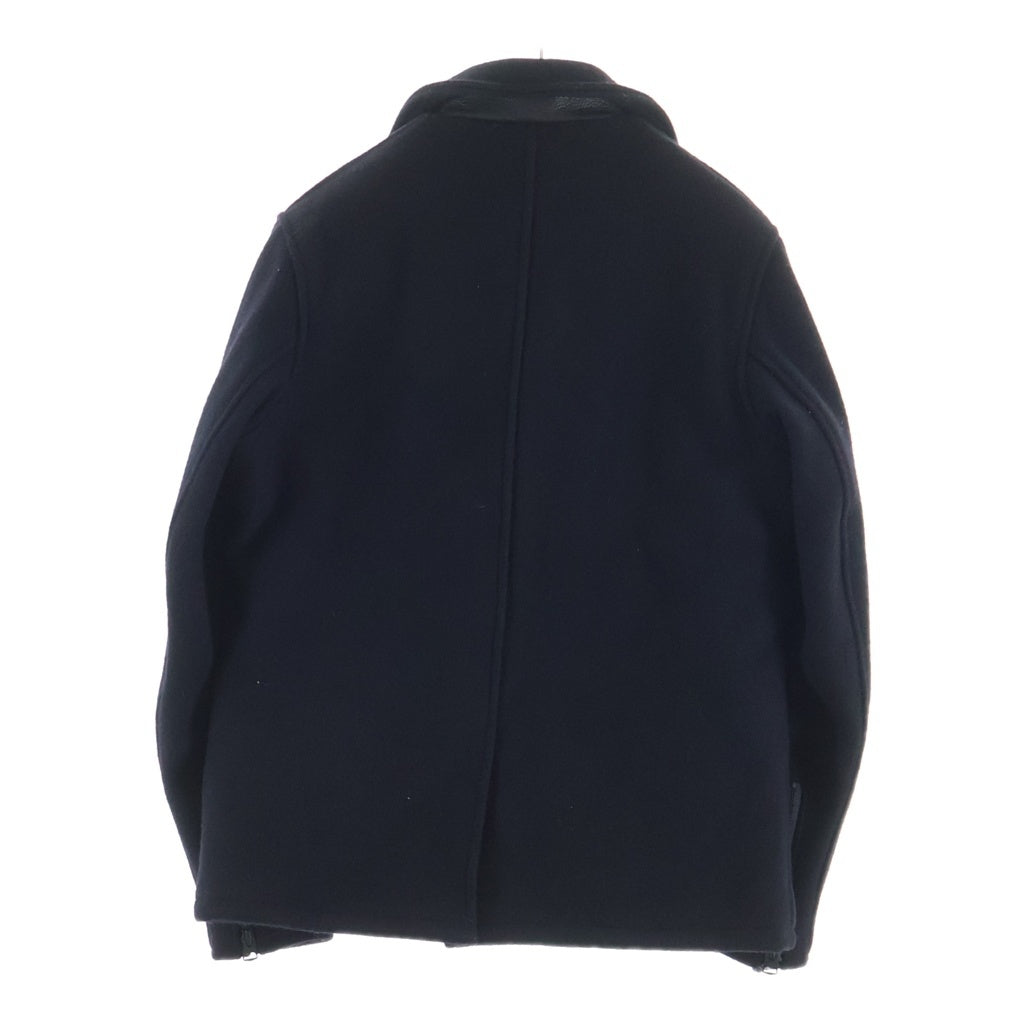 SCHOTT(ショット) URBAN RESEARCH別注 769UR ワンスター メルトンウール ダブルライダースジャケット ブラック