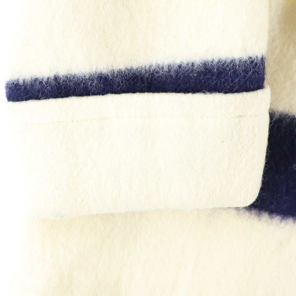 VINTAGE(ヴィンテージ) 60S VINTAGE ILGWU WOOL BLANKET COAT ヴィンテージ マルチボーダー ウールブランケットコート ベージュ