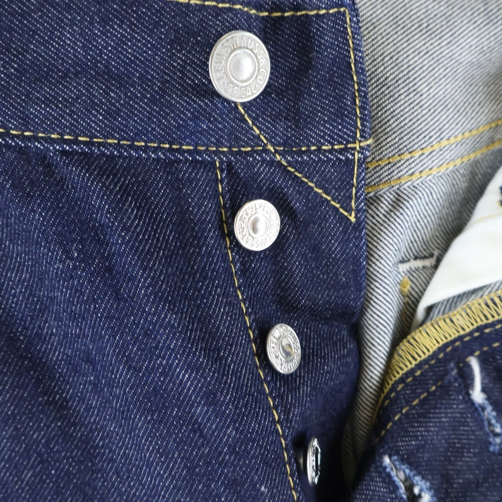 Levi's premium(リーバイスプレミアム) ボタン裏5286 ビッグE ボタンフライ デニムストレートパンツ インディゴ PC9-0047H-0001