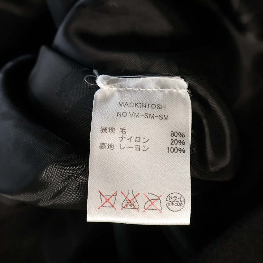 MACKINTOSH(マッキントッシュ) G-FELTAR-VM ウール トレンチコート ブラック VM-SM-SM