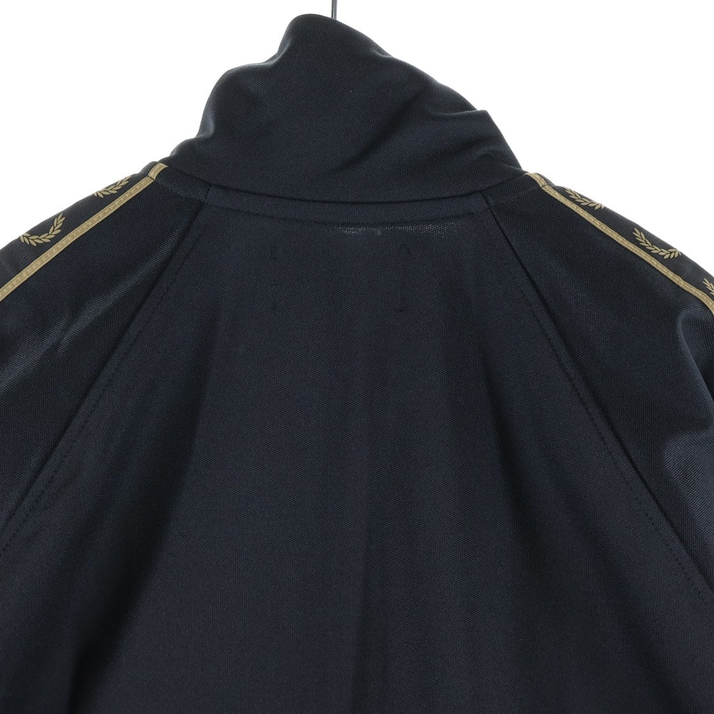 FRED PERRY(フレッドペリー) Contrast Tape Track Jacket コントラストテープ トラックジャケット ブラック J5557