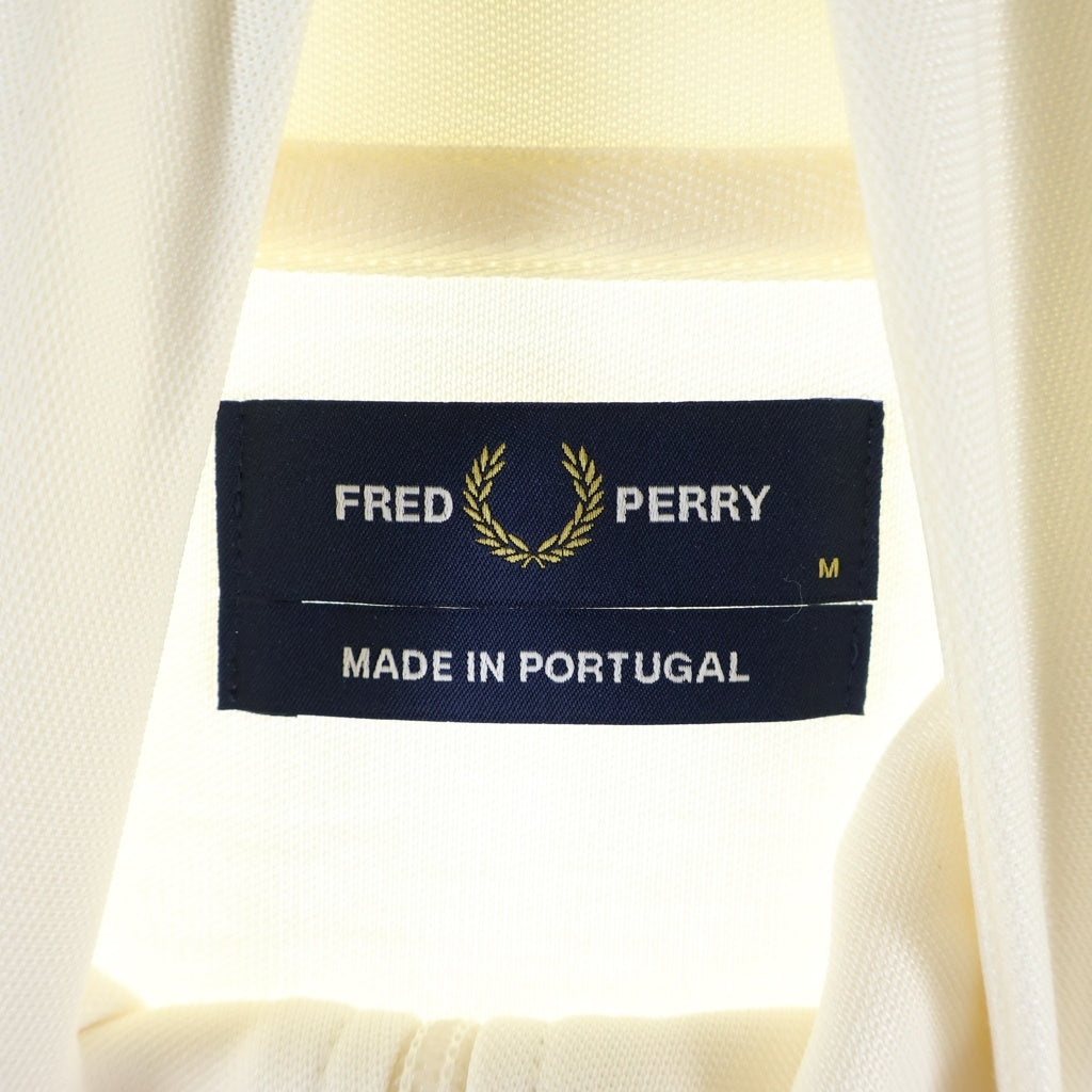 FRED PERRY(フレッドペリー) Contrast Tape Track Jacket コントラストテープ トラックジャケット ホワイト J5557
