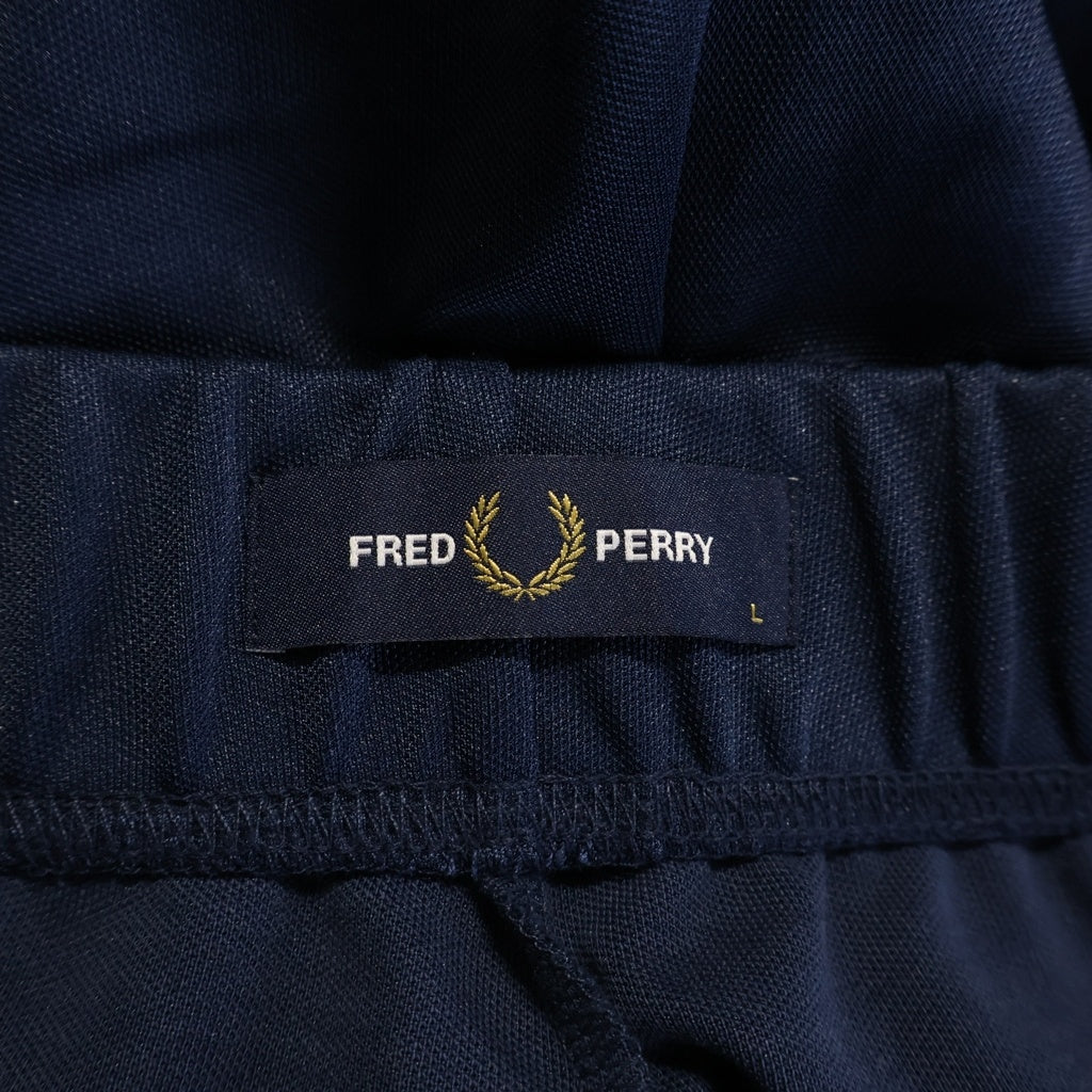 FRED PERRY(フレッドペリー) Two Colour Tape Track Pants ツーカラーテープ トラックパンツ ネイビー T9510