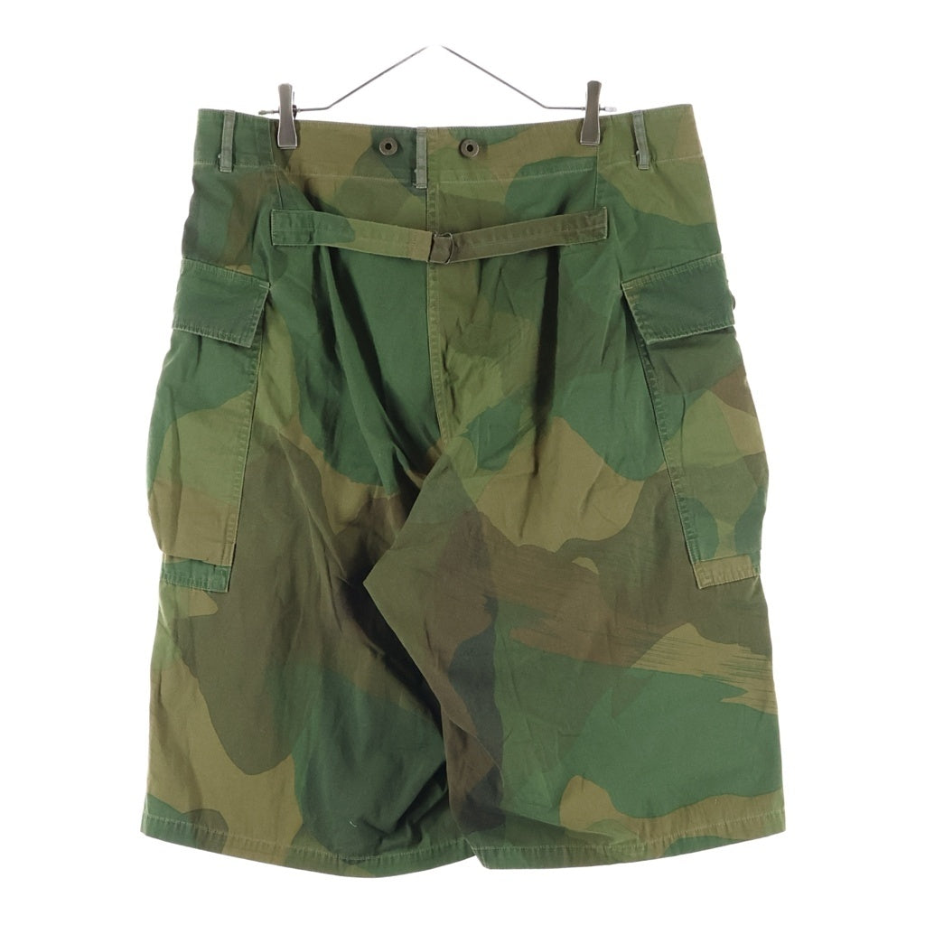 NIGEL CABOURN(ナイジェルケーボン) M-43 MODIFY SHORT CAMO モディファイ カモ柄 ショートカーゴパンツ カーキ 8050-00-51006