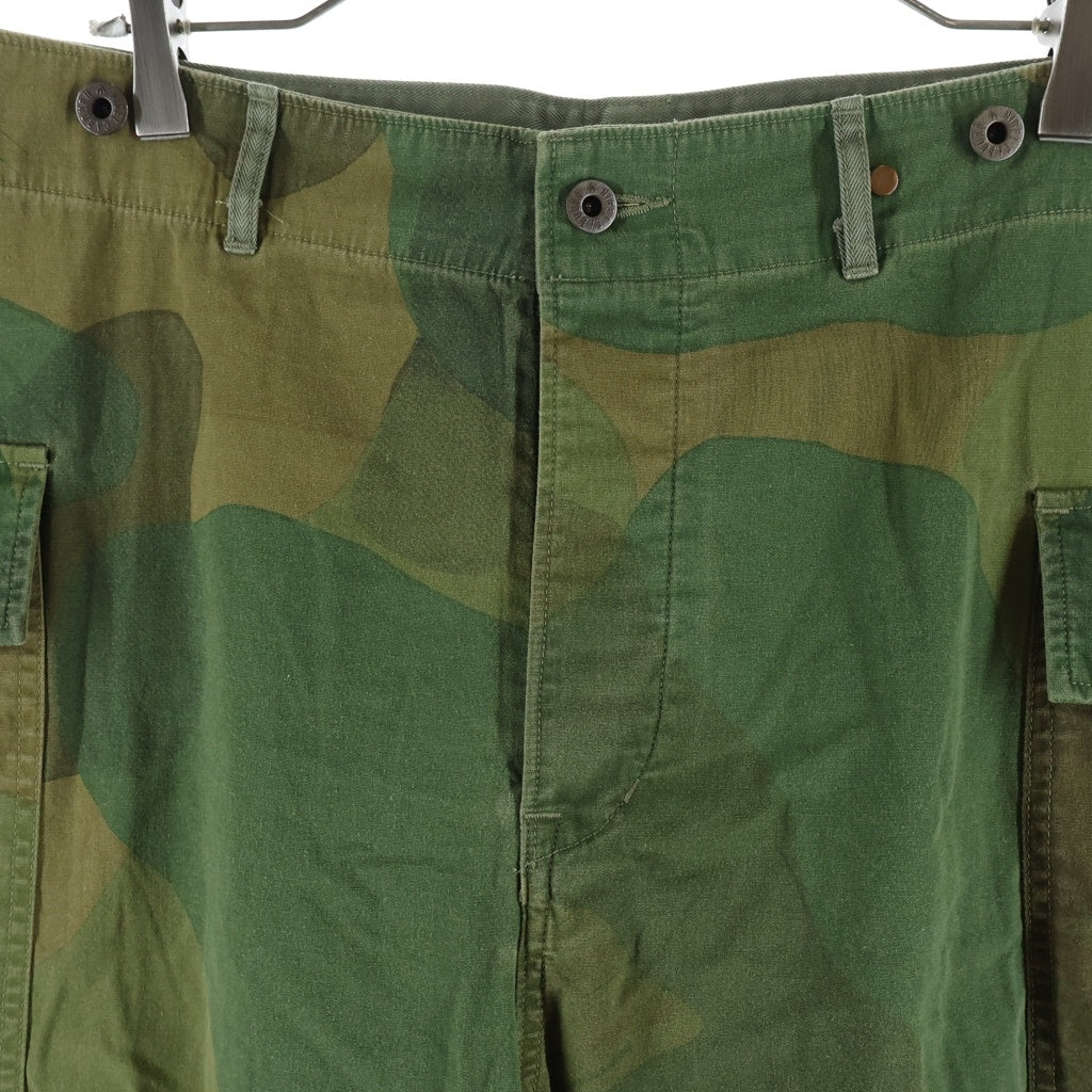 NIGEL CABOURN(ナイジェルケーボン) M-43 MODIFY SHORT CAMO モディファイ カモ柄 ショートカーゴパンツ カーキ 8050-00-51006