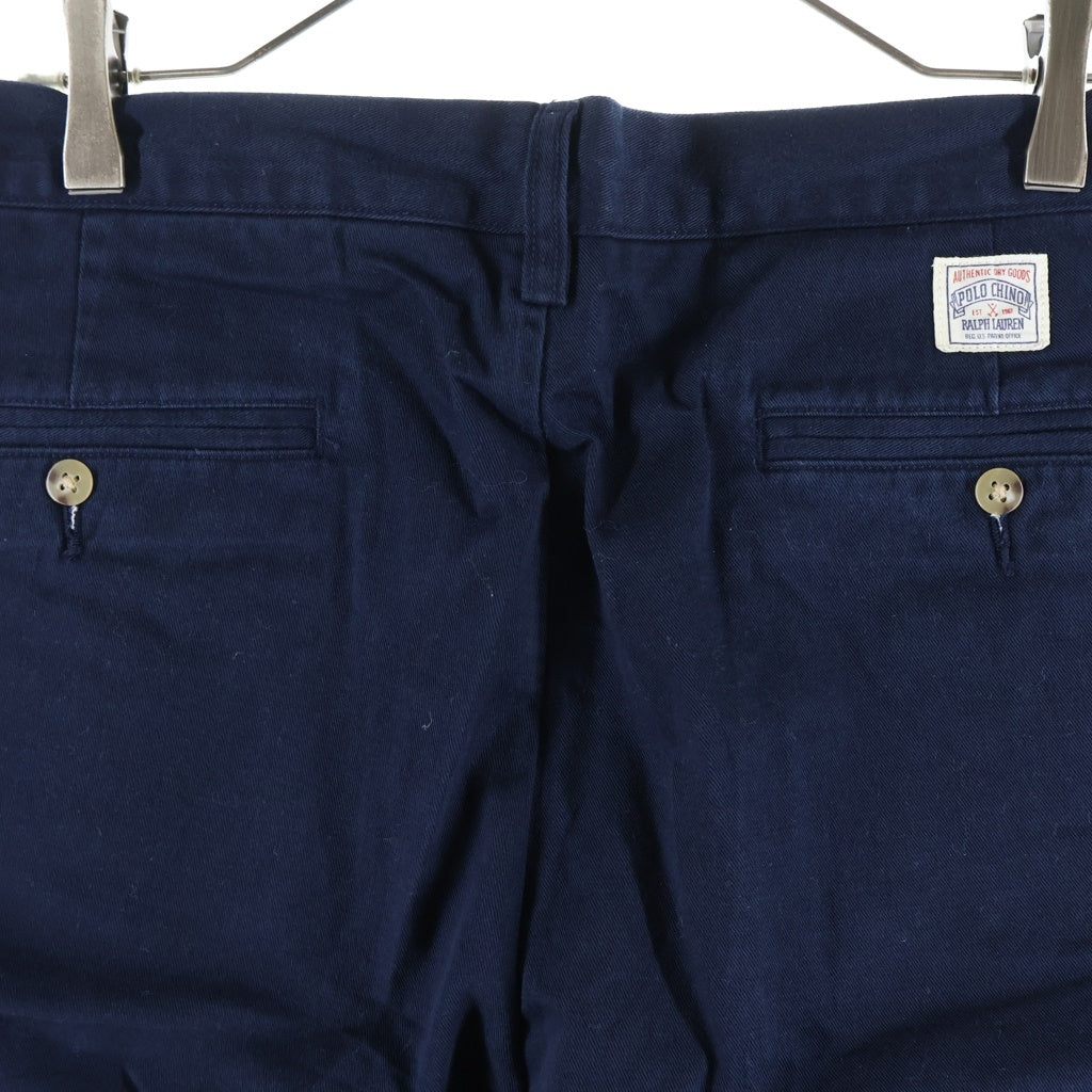 POLO RALPH LAUREN(ポロラルフローレン) BEAMS別注 THE BIG CHINO ビッグチノ ショートパンツ ネイビー