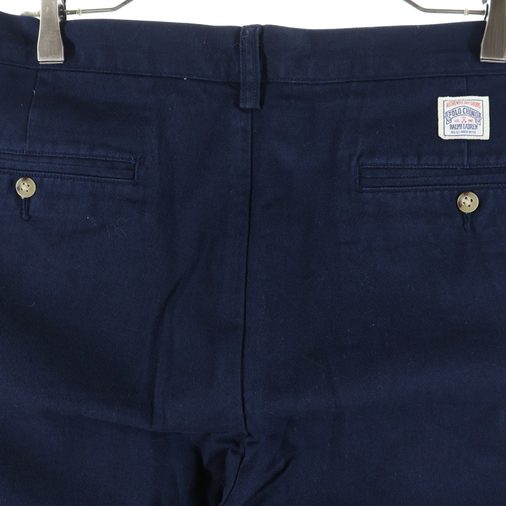 POLO RALPH LAUREN(ポロラルフローレン) BEAMS別注 THE BIG CHINO ビッグチノ ショートパンツ ネイビー