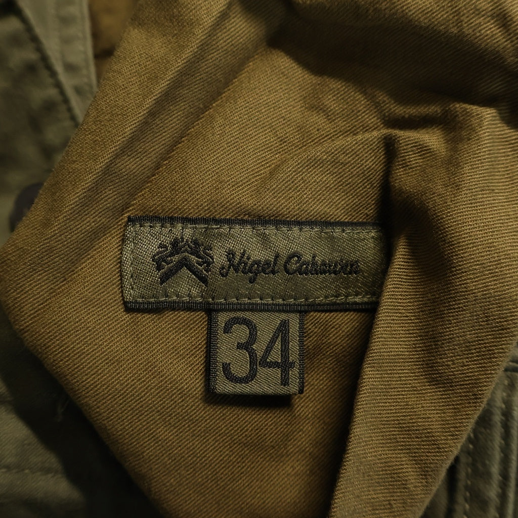 NIGEL CABOURN(ナイジェルケーボン) ARMY CARGO PANT アーミー カーゴパンツ カーキ 8049-00-50012
