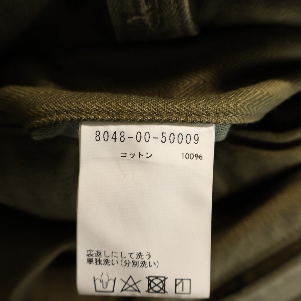 NIGEL CABOURN(ナイジェルケーボン) BATTLE DRESS PANT バトル ヘリンボーンツイル ドレス パンツ カーキ 8048-00-50009