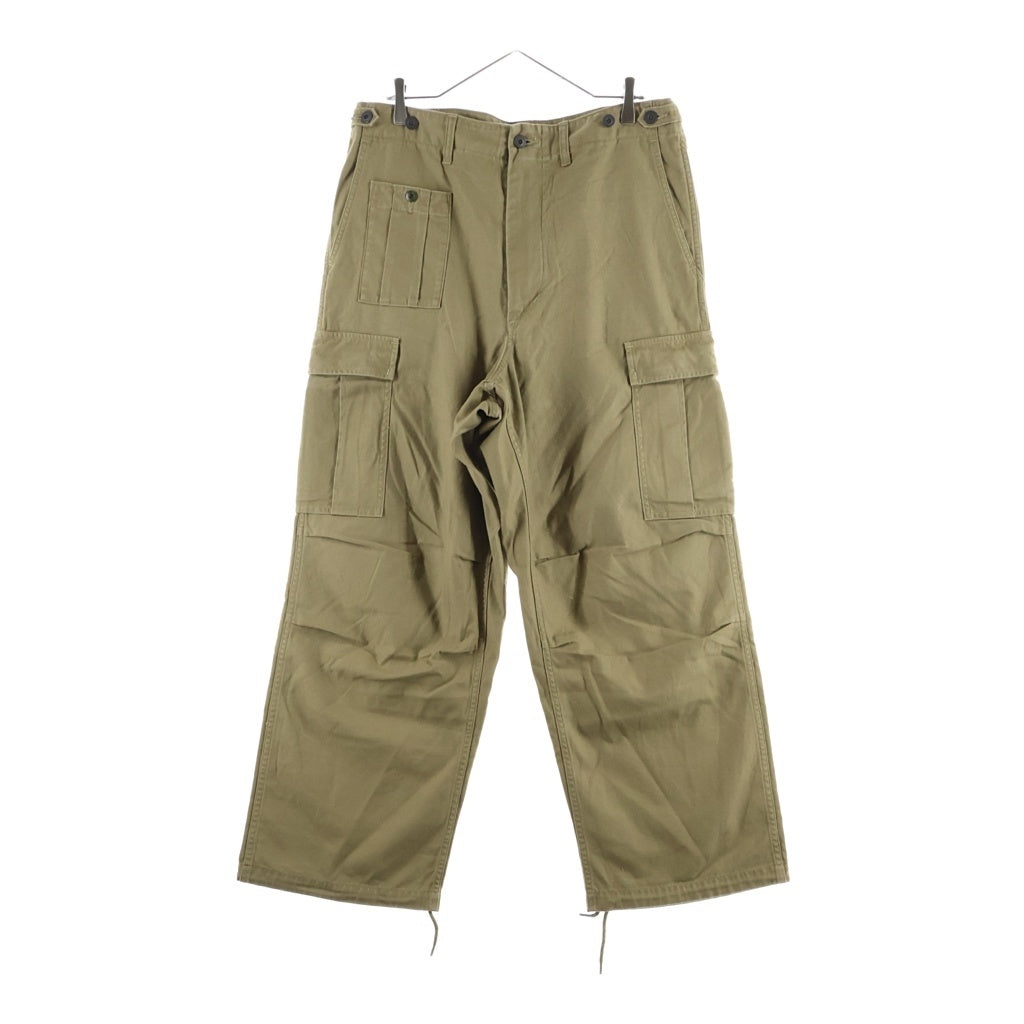 NIGEL CABOURN(ナイジェルケーボン) ARMY CARGO PANT アーミー カーゴパンツ カーキ 8049-00-50012