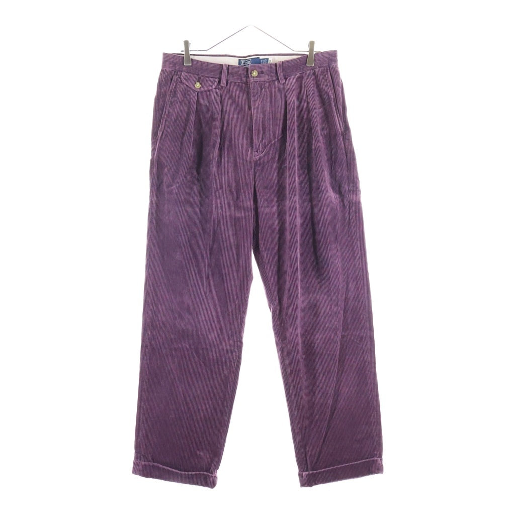 POLO RALPH LAUREN(ポロラルフローレン) THE WHITMAN PANT RELAXED FIT ホイットマン リラックスフィット コーデュロイパンツ パープル