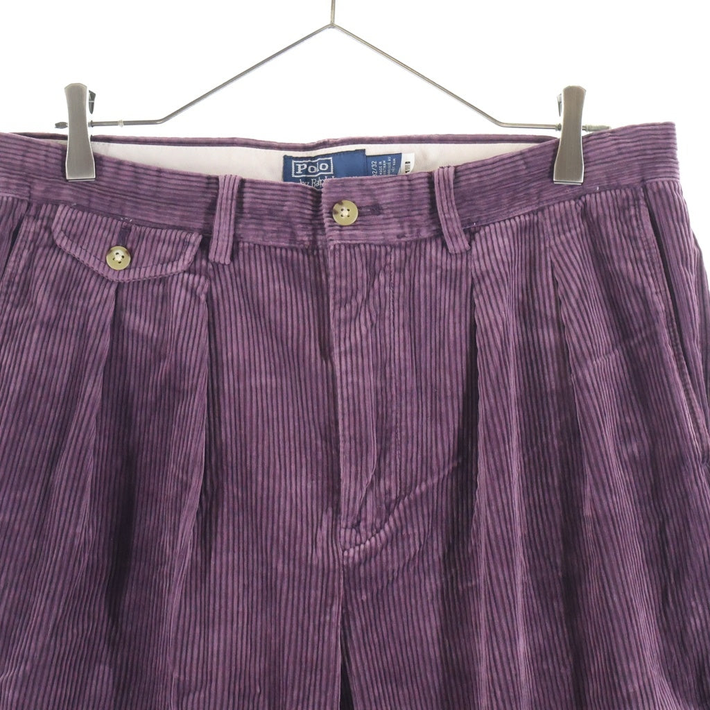 POLO RALPH LAUREN(ポロラルフローレン) THE WHITMAN PANT RELAXED FIT ホイットマン リラックスフィット コーデュロイパンツ パープル