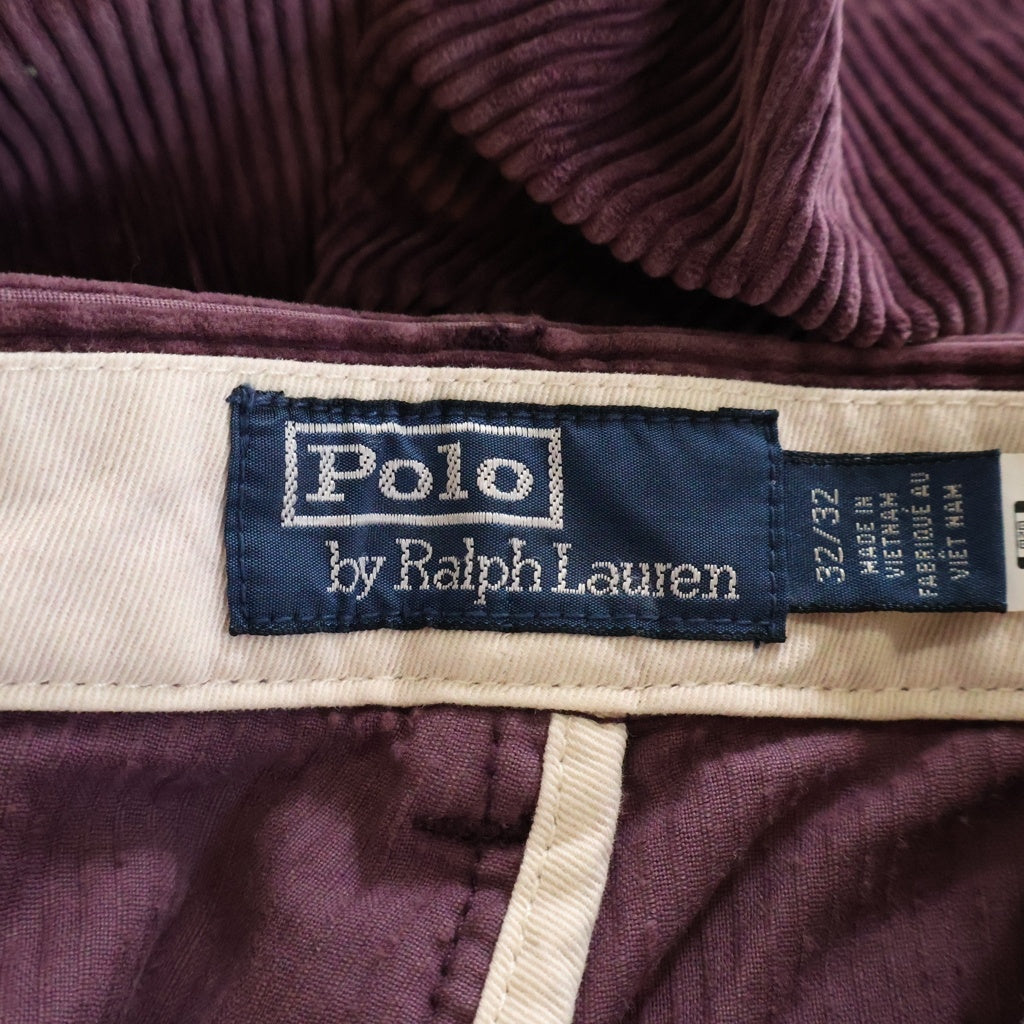POLO RALPH LAUREN(ポロラルフローレン) THE WHITMAN PANT RELAXED FIT ホイットマン リラックスフィット コーデュロイパンツ パープル