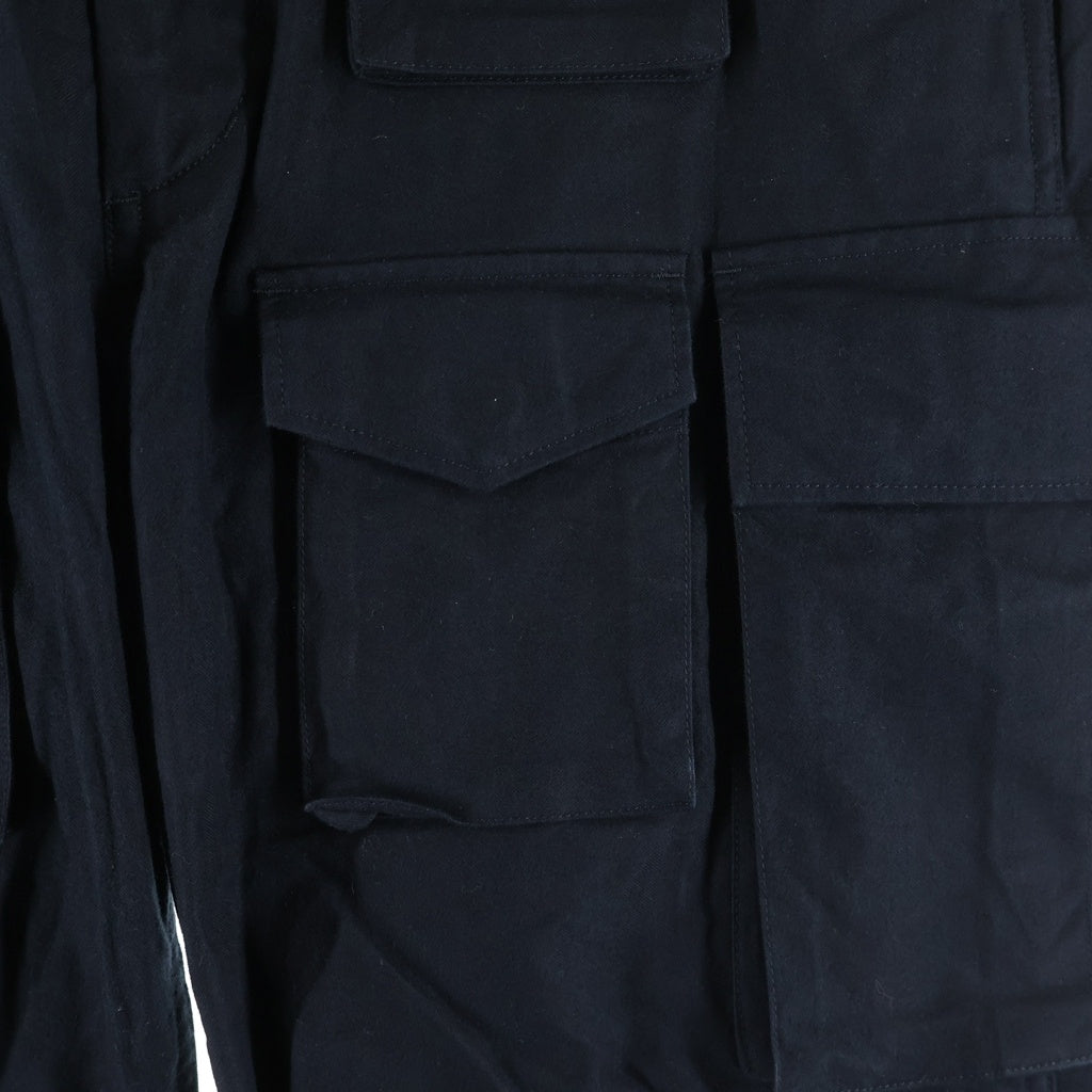 Engineered Garments(エンジニアド ガーメンツ) FA PANT-COTTON BRUSHED HB エフエーパンツコットンブラッシュドエイチビー ミリタリーカーゴ ブラック PS317