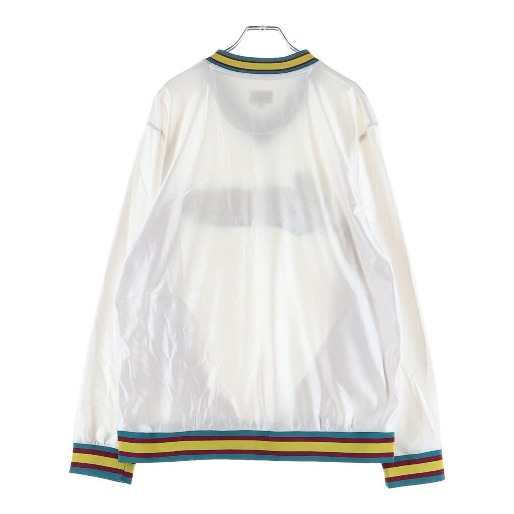 SUPREME(シュプリーム) 16AW Baseball Warm Up Top ベースボール ウォームアップ ナイロントップ 長袖カットソー ホワイト