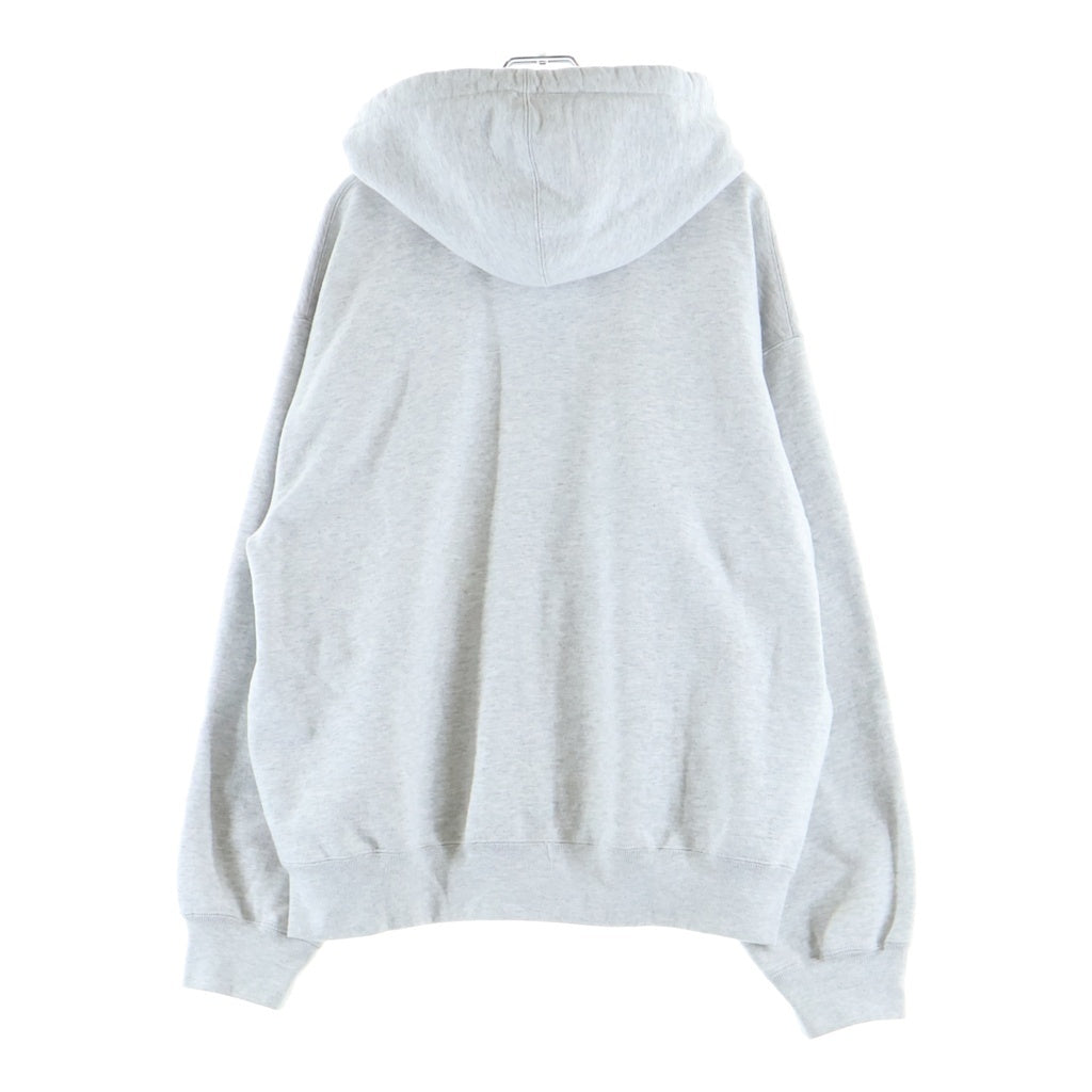 SUPREME(シュプリーム) 26SS Small Box Zip Up Hooded Sweatshirt スモールボックスロゴ ジップアップフーデッドスウェットシャツ パーカー グレー