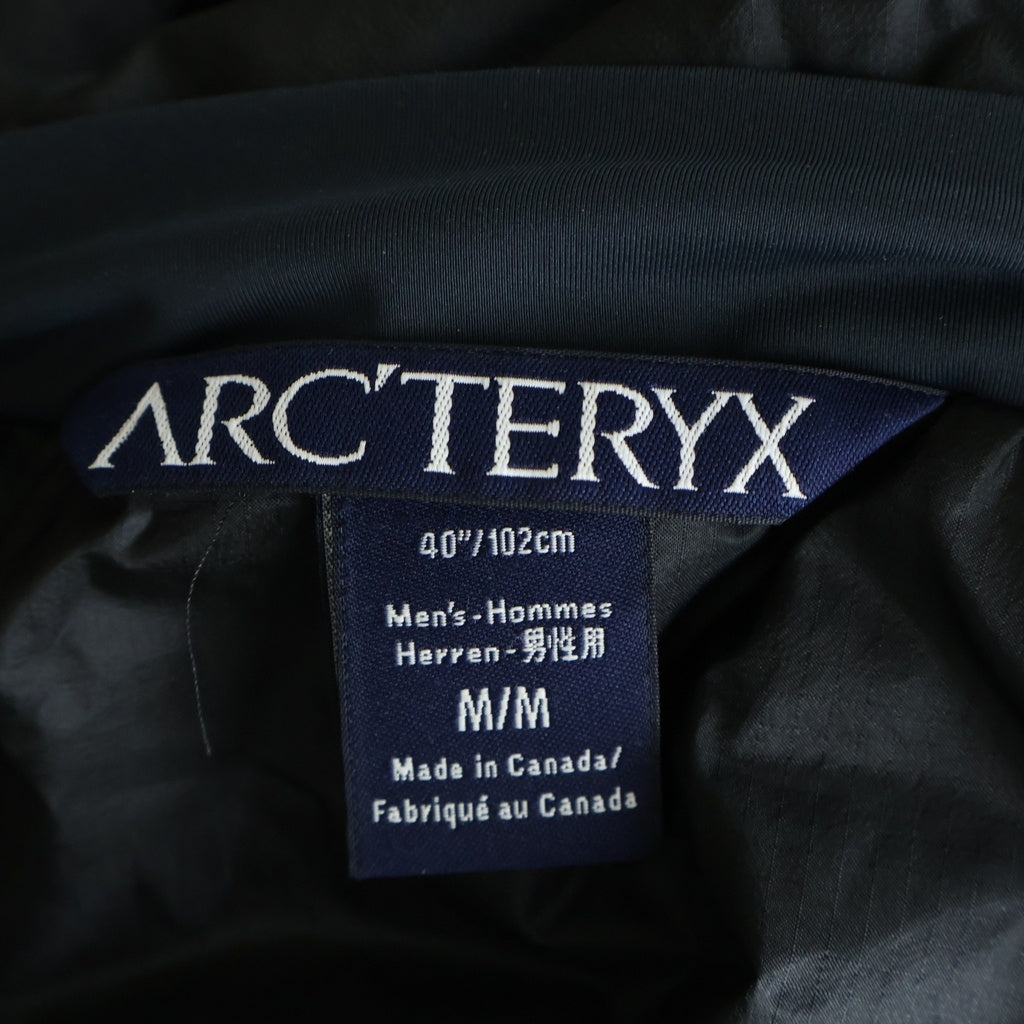 ARC'TERYX(アークテリクス) Fission SL Jacket フィシオン フーデッドパファージャケット ブラック 13085