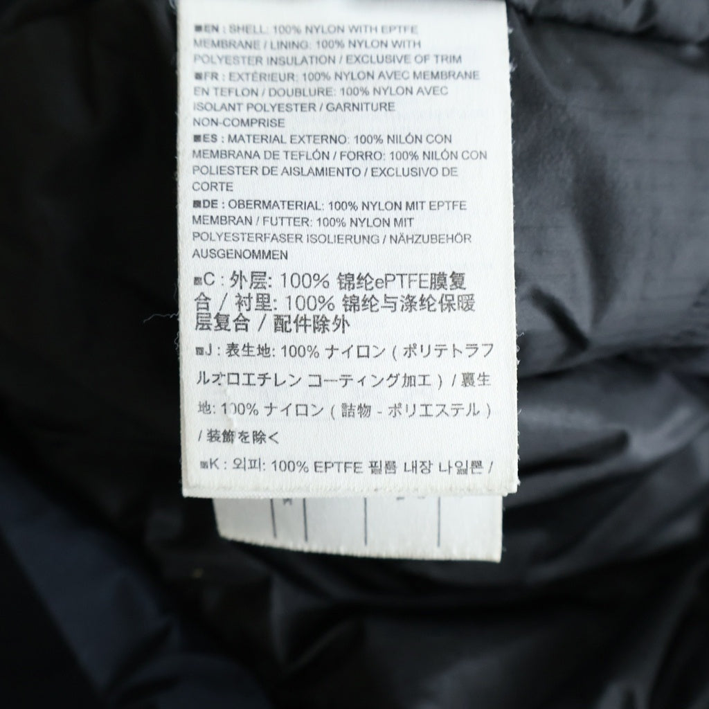 ARC'TERYX(アークテリクス) Fission SL Jacket フィシオン フーデッドパファージャケット ブラック 13085