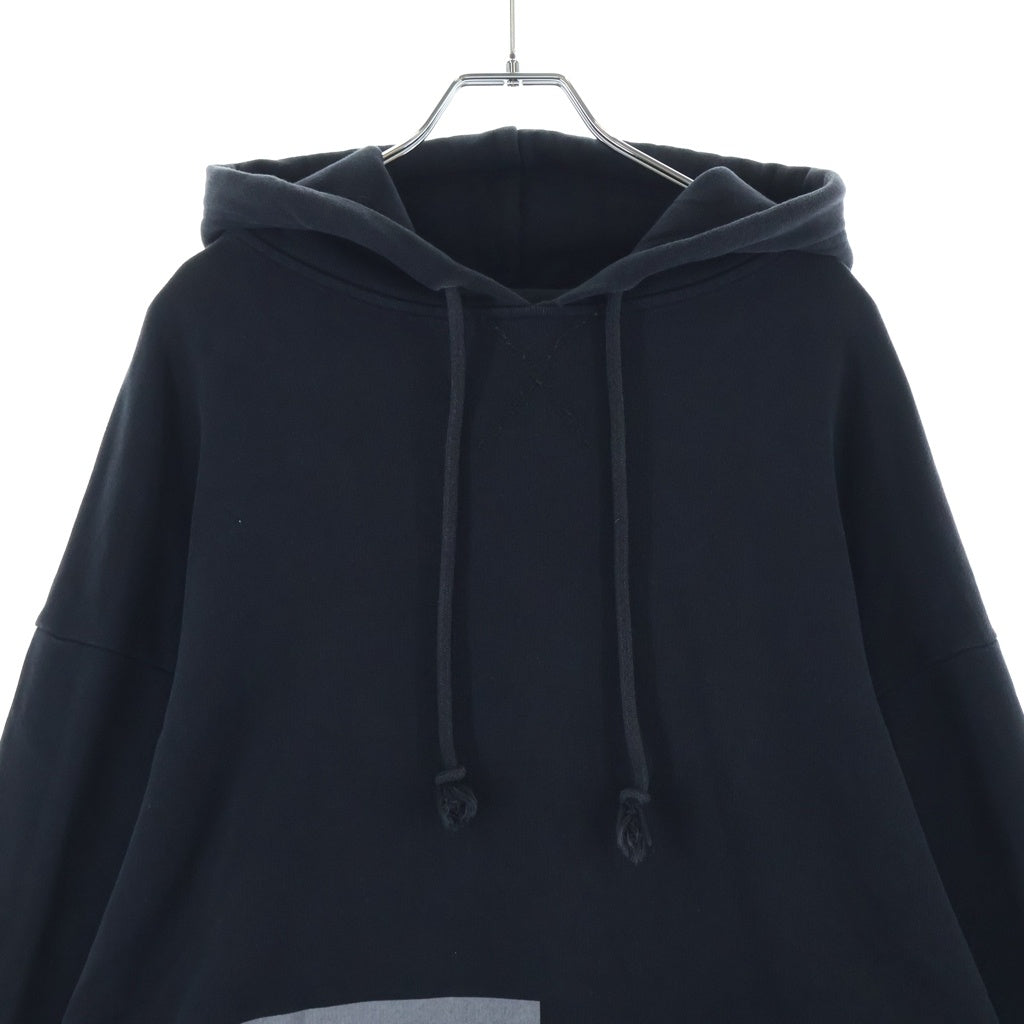 RAF SIMONS(ラフシモンズ) 17SS ROBERT MAPPLETHORPE ロバートメープルソープ フォトプリント プルオーバーフーディー パーカー ブラック 171.161