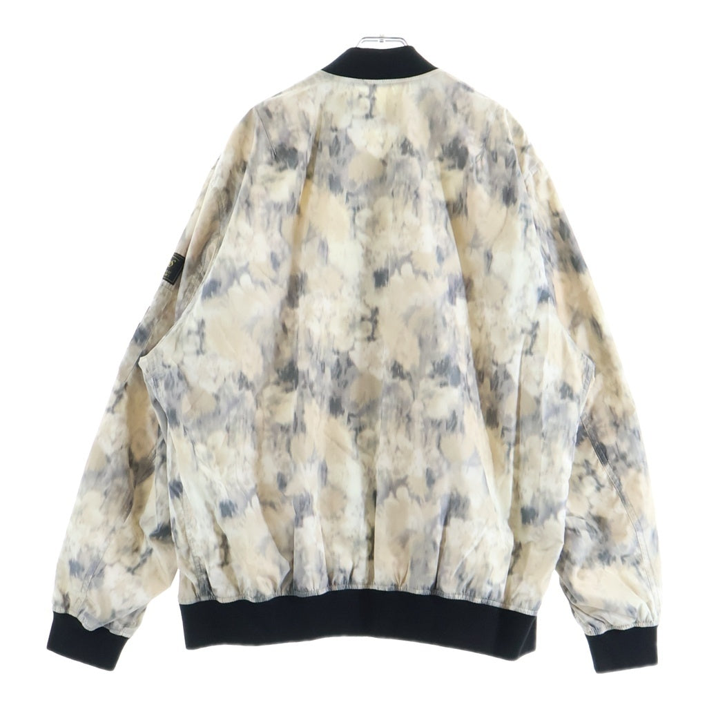 RAF SIMONS(ラフシモンズ) 22SS School uniform bomber スクールユニフォーム タイダイ ボンバージャケット ベージュ 221-624