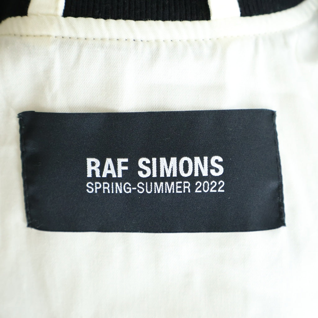 RAF SIMONS(ラフシモンズ) 22SS School uniform bomber スクールユニフォーム タイダイ ボンバージャケット ベージュ 221-624
