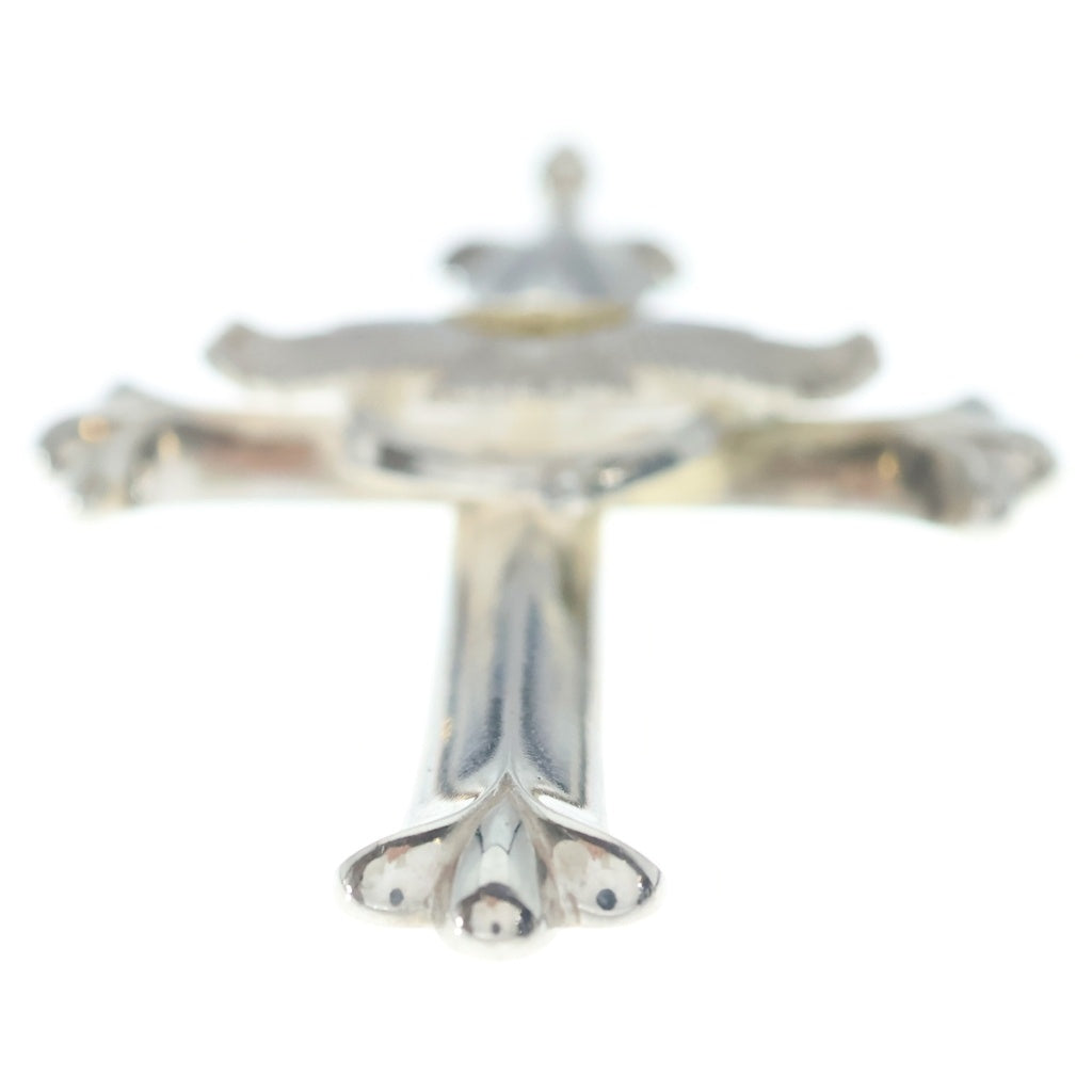 鷲見太郎(ワシミタロウ) CROSS PENDANT SOLID MEDICINE WHEEL EAGLE EG-05/K18 ソリッドメディシンホイール 頭金イーグル クロスペンダントトップ シルバー/ゴールド W-1CROSS-C33