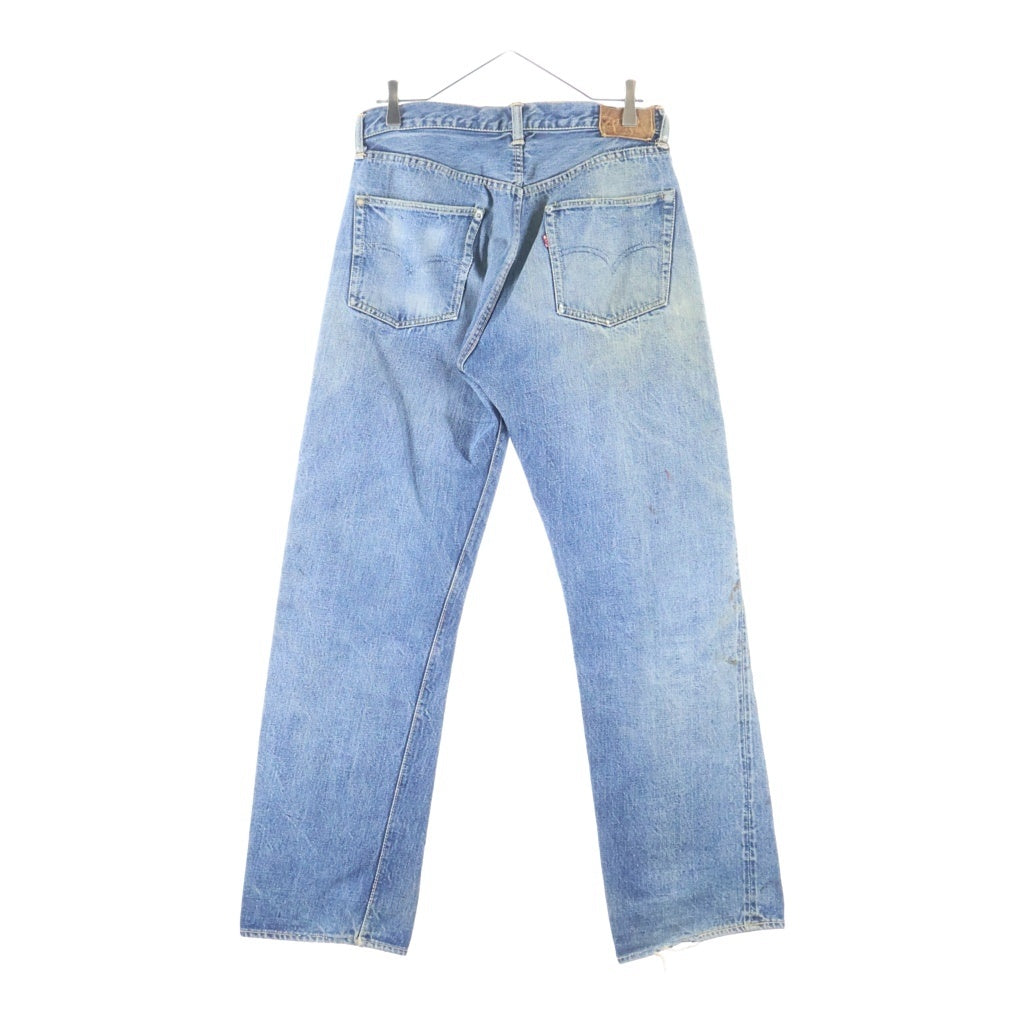 Levi's(リーバイス) 50S VINTAGE 501XX 53MODEL ヴィンテージ 53モデル 革パッチ 両面ビッグE 均等V ボタンフライ デニムパンツ インディゴ