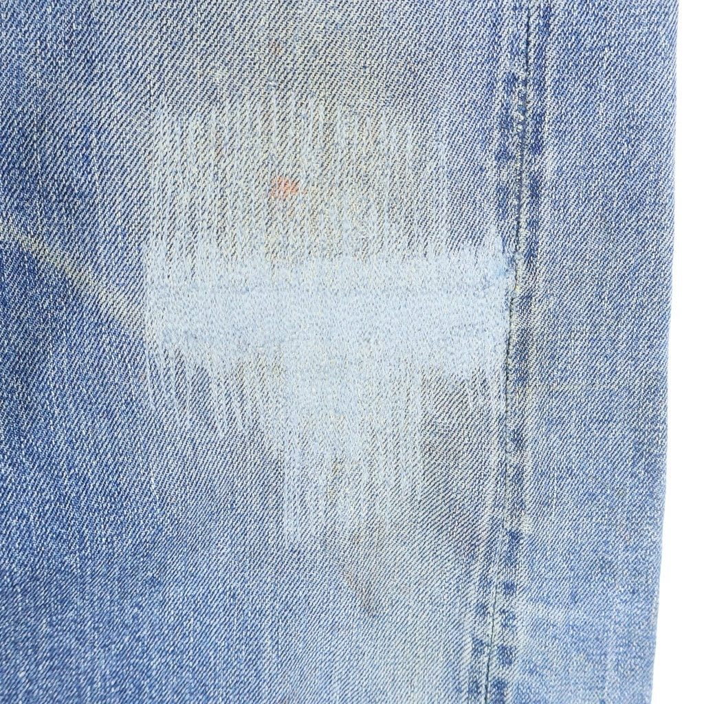 Levi's(リーバイス) 50S VINTAGE 501XX 53MODEL ヴィンテージ 53モデル 革パッチ 両面ビッグE 均等V ボタンフライ デニムパンツ インディゴ