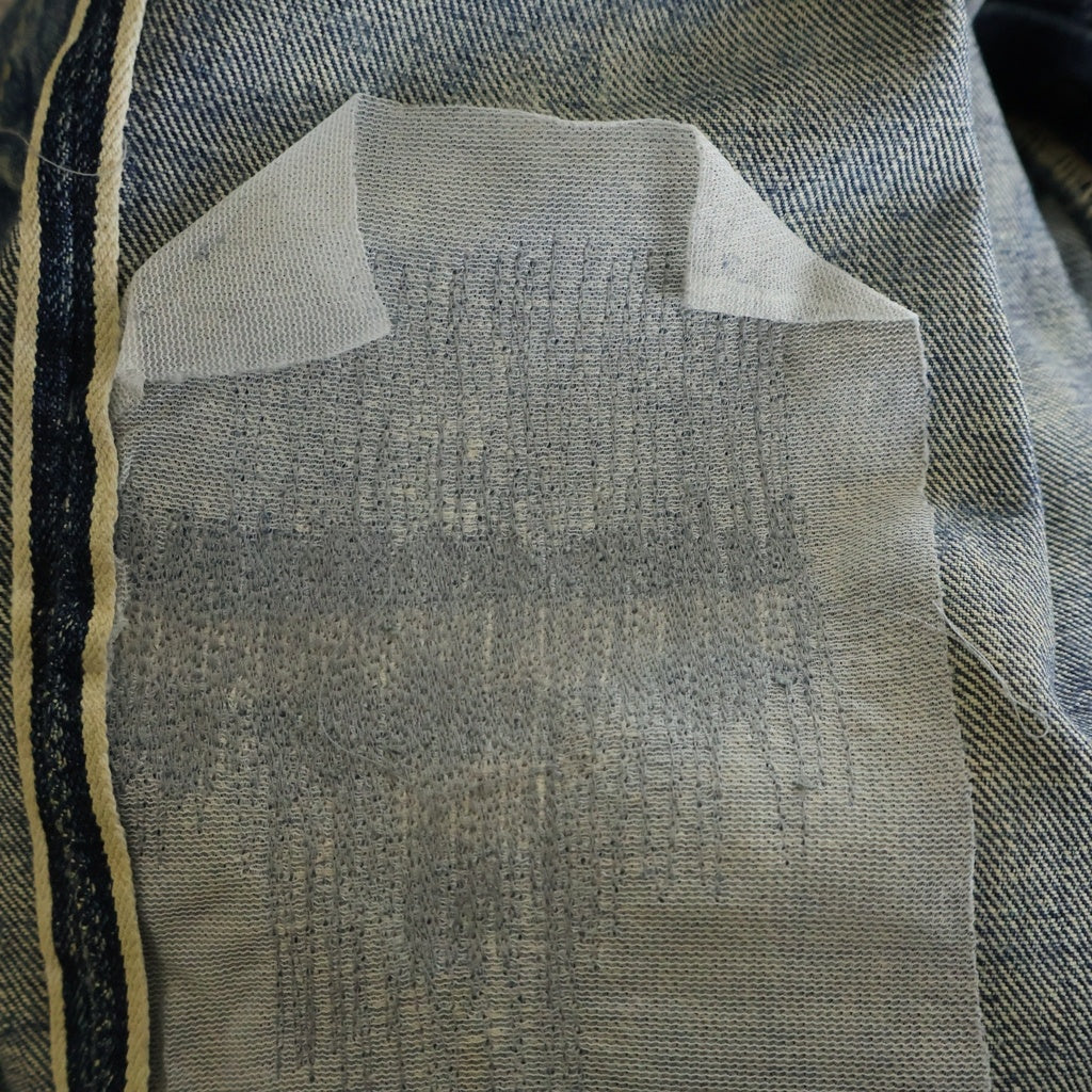 Levi's(リーバイス) 50S VINTAGE 501XX 53MODEL ヴィンテージ 53モデル 革パッチ 両面ビッグE 均等V ボタンフライ デニムパンツ インディゴ