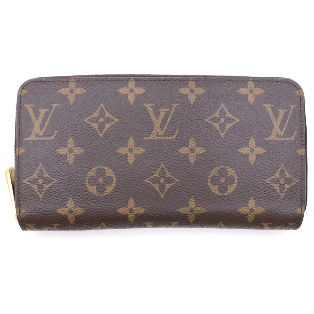LOUIS VUITTON(ルイヴィトン) モノグラム ジッピー オーガナイザー ロングウォレット 長財布 ブラウン RFID M62581 レディース