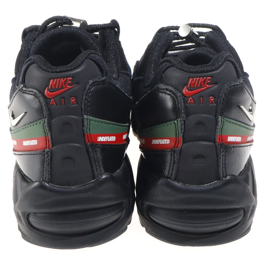 NIKE(ナイキ) ×UNDEFEATED AIR MAX 95 アンディフィーテッド エアマックス95 ローカットスニーカー US9.5/27.5cm ブラック IB4453-001