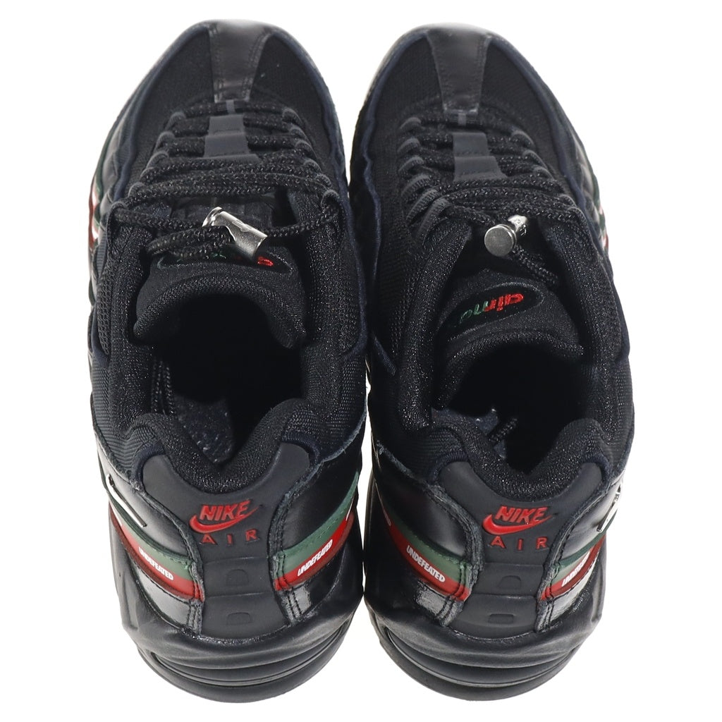NIKE(ナイキ) ×UNDEFEATED AIR MAX 95 アンディフィーテッド エアマックス95 ローカットスニーカー US9.5/27.5cm ブラック IB4453-001