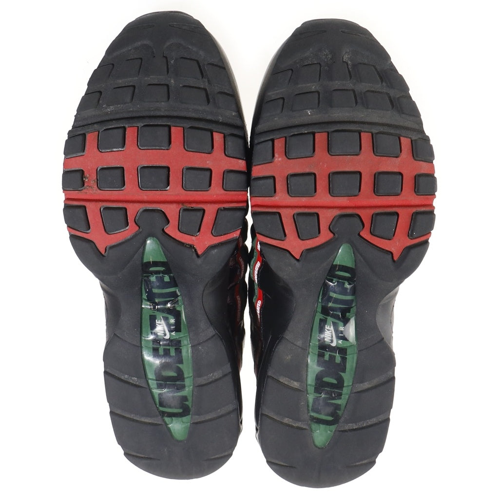 NIKE(ナイキ) ×UNDEFEATED AIR MAX 95 アンディフィーテッド エアマックス95 ローカットスニーカー US9.5/27.5cm ブラック IB4453-001