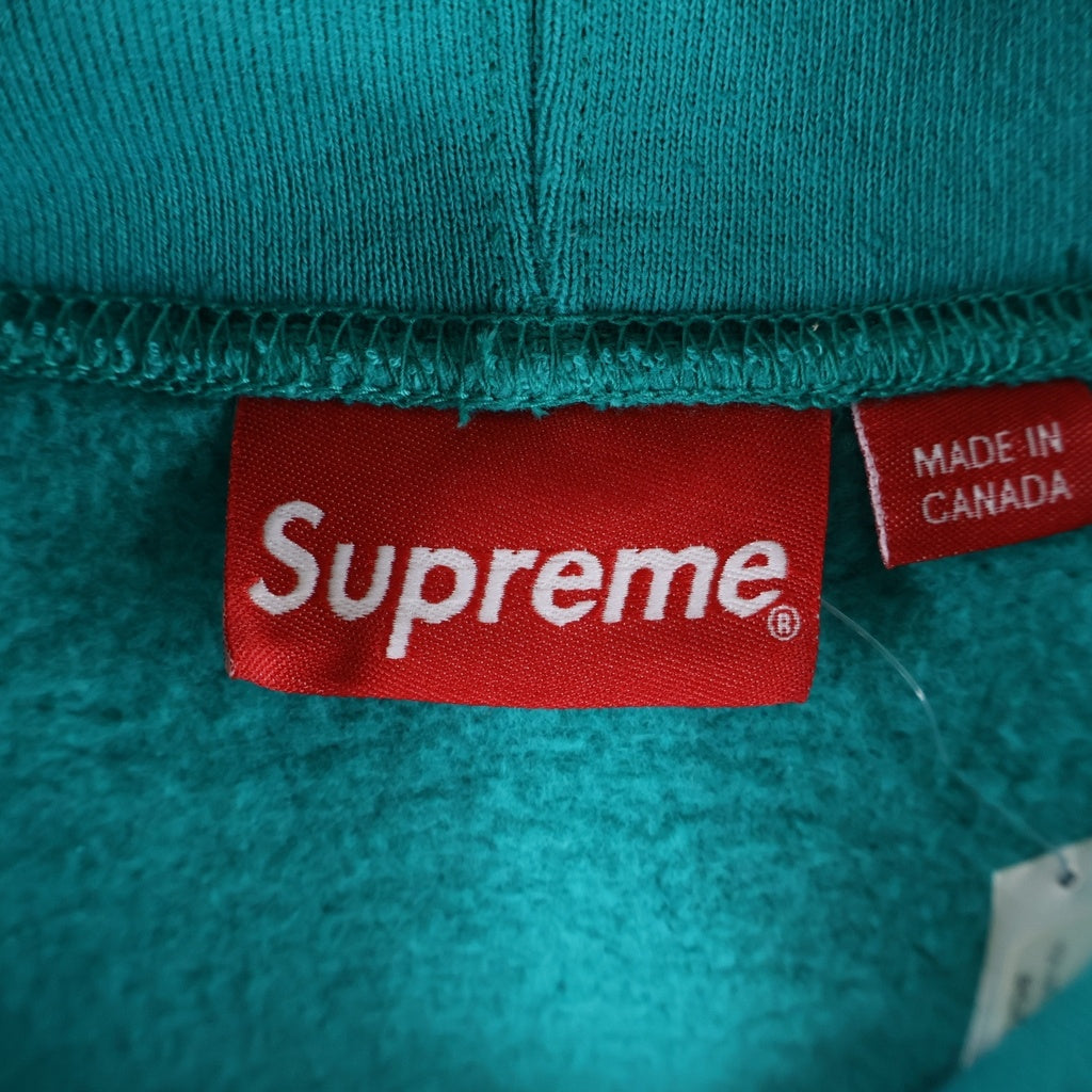 SUPREME(シュプリーム) 20SS Tonal Webbing Hooded Sweatshirt トーナル ウェビング ロゴテープ プルオーバーフーデッドスウェットパーカー ブルー