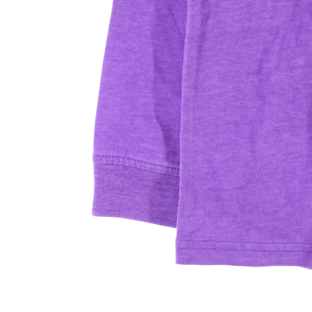 SUPREME(シュプリーム) 22AW xThe North Face Pigment Printed L/S Top ザノースフェイス ピグメント プリンテッド クルーネック長袖Tシャツ ロングスリーブカットソー パープル NF0A82SNICR