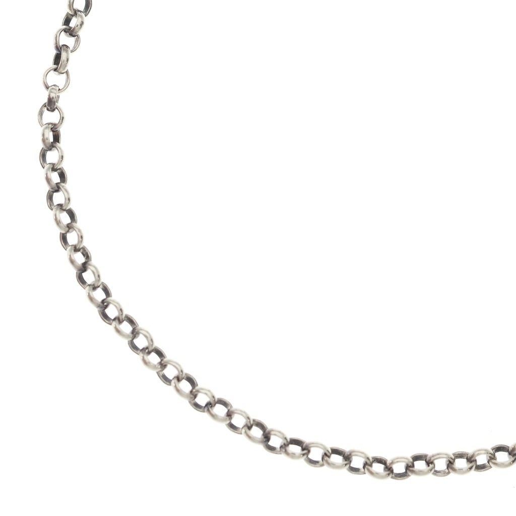 CHROME HEARTS(クロムハーツ) NECKCHAIN R18 ロールチェーンネックレス 18inch シルバー BCA083