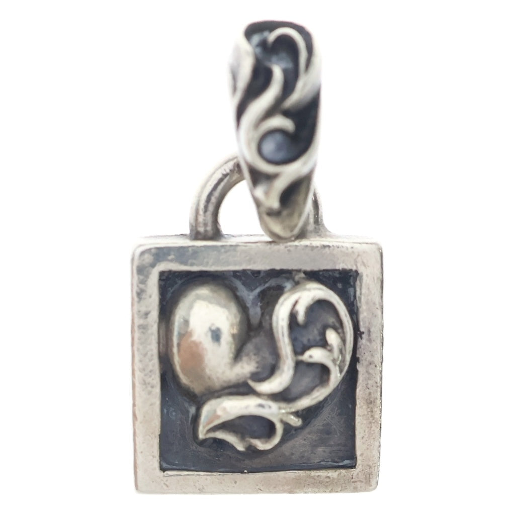 CHROME HEARTS(クロムハーツ) FRAMED HEART フレームドハート チャーム ペンダントトップ シルバー BCA273