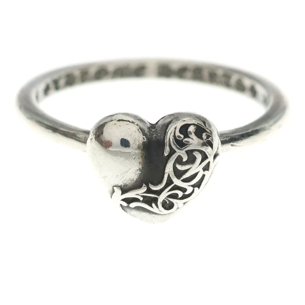 CHROME HEARTS(クロムハーツ) BUBBLGM HEART バブルガム ハート リング シルバー