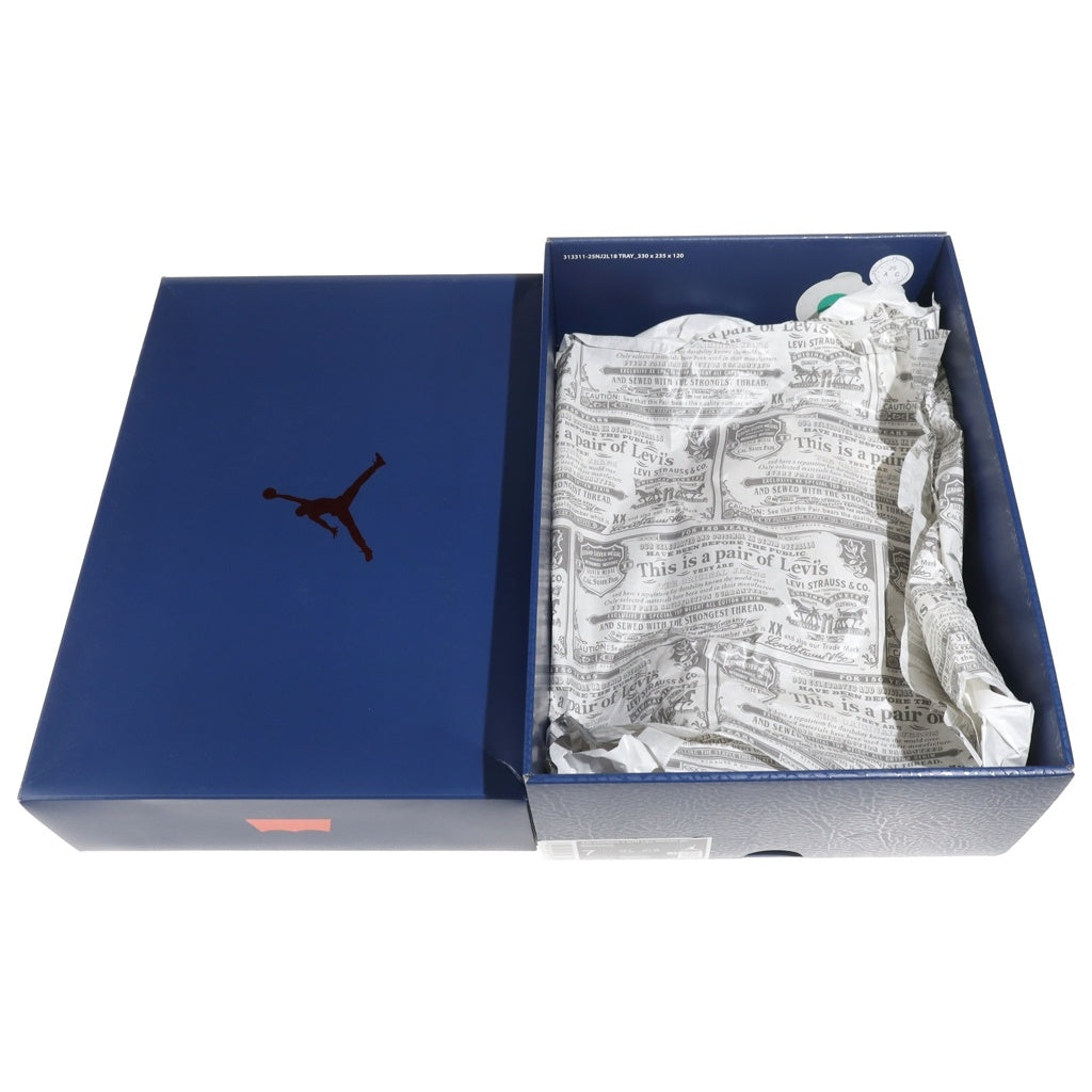 NIKE(ナイキ) ×LEVI'S AIR JORDAN 3 RETRO SP リーバイス エアジョーダン3 レトロ デニム ハイカットスニーカー インディゴ US7/25cm IH7959-400