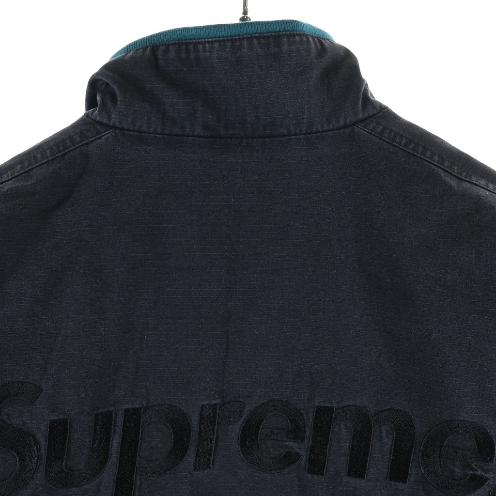 SUPREME(シュプリーム) 23AW ×UMBRO Cotton Ripstop Track Jacket アンブロ コットンリップストップ ジップアップ トラックジャケット ブラック